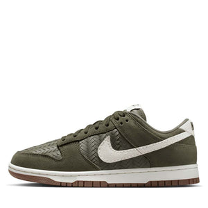 Women's Nike Dunk Low Premium SE - Medium Olive/Sail