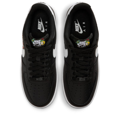 Women's Nike Air Force 1 '07 Premium 'Now Accepting All Flowers' - Black/White