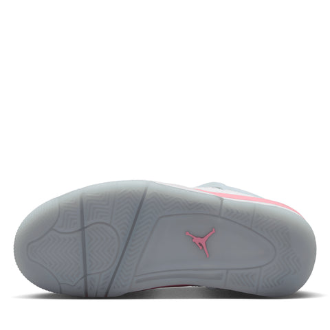 Air Jordan 4 Retro (GS) - White/Medium Soft Pink
