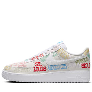 Nike Air Force 1 '07 LV8 'On Tour' - White/White