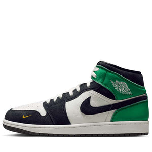Air Jordan 1 Mid SE - Summit White/Lucky Green