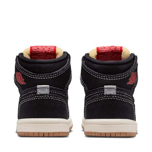 Jordan 1 Retro High OG 'Flight Club' (TD) - Black/Sail