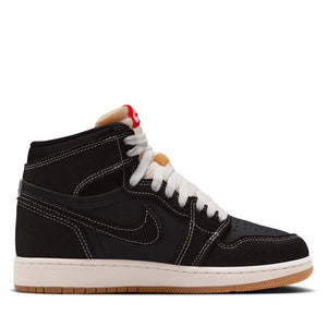 Air Jordan 1 Retro High 'Flight Club' (GS) - Black/University Red