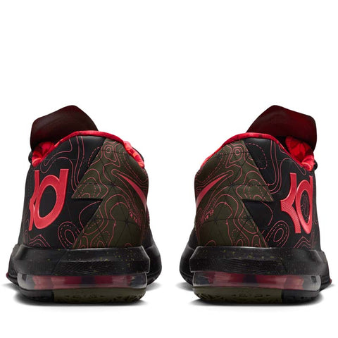 Nike KD 6 'Meteorology' - Black/Atomic Red