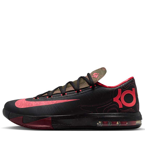 Nike KD 6 'Meteorology' - Black/Atomic Red