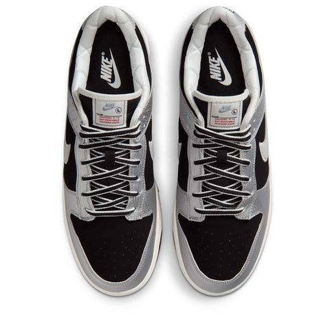 Nike Dunk Low Retro 'Varsity' - Metallic Silver/Black