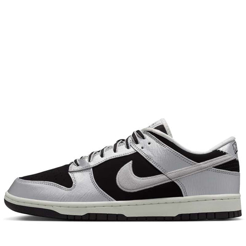 Nike Dunk Low Retro 'Varsity' - Metallic Silver/Black