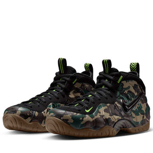 Nike Air Foamposite Pro Premium 'Green Camo' - Black/Black