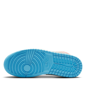 Women's Air Jordan 1 Mid - Sail/Blue Chill