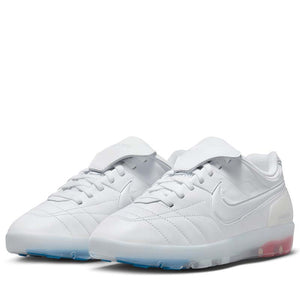 Jacquemus x France x Nike Cryoshot Tiempo R10 - White/White