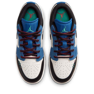 Air Jordan 1 Low SE (GS) - True Blue/Black