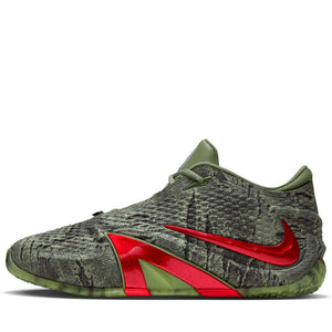 Nike Ja 4 'Halloween' - Oil Green/Bright Crimson