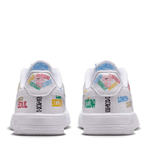 Nike Force 1 Low LV8 3 'On Tour' (PS) - White/White