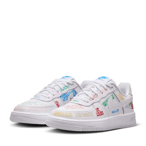 Nike Force 1 Low LV8 3 'On Tour' (PS) - White/White