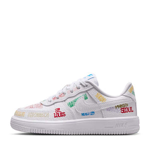 Nike Force 1 Low LV8 3 'On Tour' (PS) - White/White