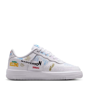 Nike Force 1 Low LV8 3 'On Tour' (PS) - White/White