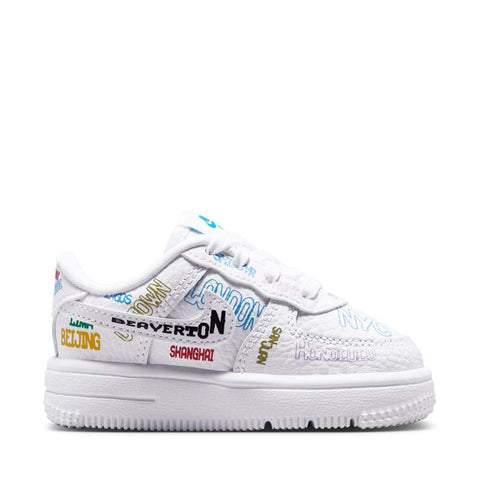 Nike Force 1 Low LV8 3 'On Tour' (TD) - White/White