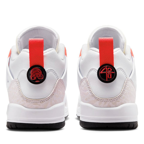 Jordan Spizike Low (GS) - White/Bright Crimson