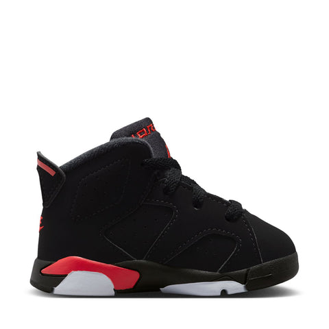Jordan 6 Retro 'Reverse Infrared' (TD) - Black/Light Crimson
