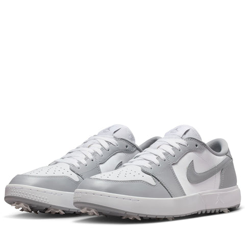 Air Jordan 1 Low Golf Spiked - Wolf Grey/White