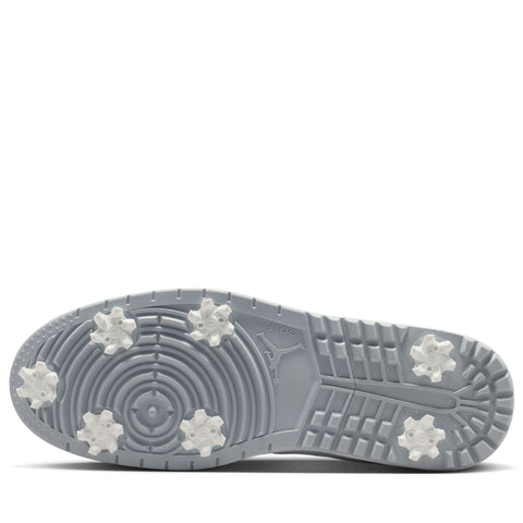 Air Jordan 1 Low Golf Spiked - Wolf Grey/White