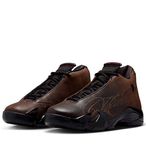Mowalola x Air Jordan 14 - Black/Burnt Red
