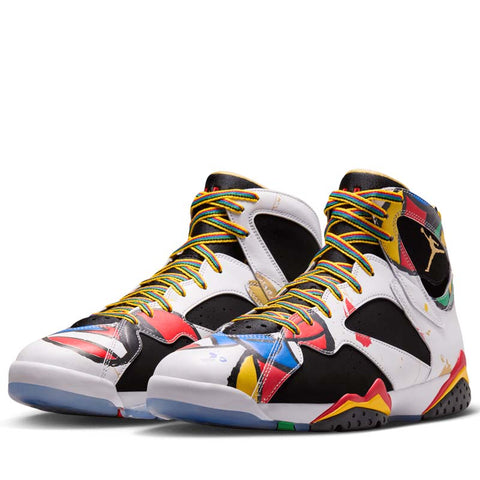 Air Jordan 7 Retro 'Miró' - White/Metallic Gold
