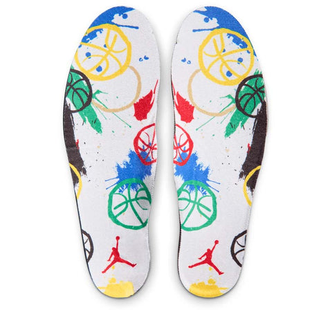 Air Jordan 7 Retro 'Miró' - White/Metallic Gold