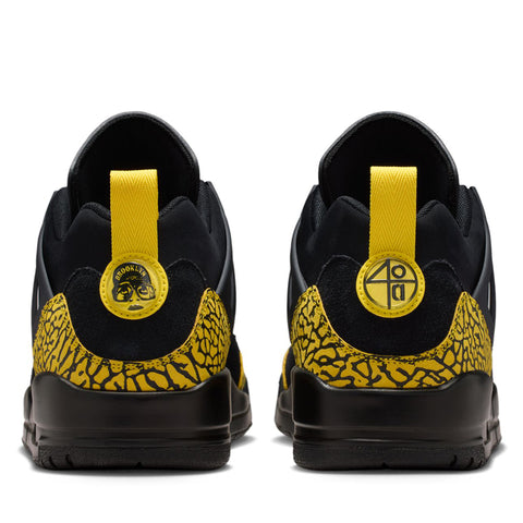 Jordan Spizike Low (GS) - Black/Speed Yellow