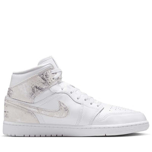 Air Jordan 1 Mid SE - White/Field Silver