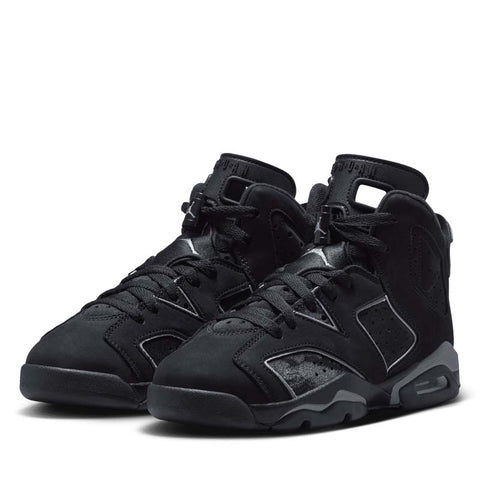 Air Jordan 6 Retro 'Cap And Gown' (GS) - Black/Reflect Silver