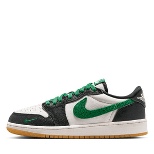 Air Jordan 1 Retro Low OG (GS) - Phantom/Pine Green