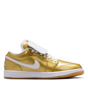 Women's Air Jordan 1 Low 'Tiempo' - Gold/White