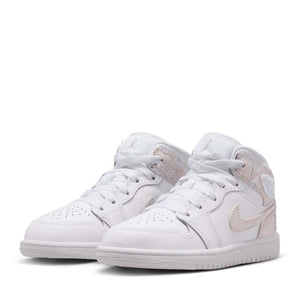 Jordan 1 Mid SE (PS) - White/Field Silver
