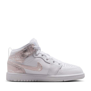 Jordan 1 Mid SE (PS) - White/Field Silver