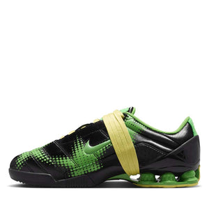 Women's Nike T90 Shox Magia WC - Black/Spinach Green