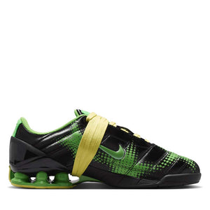 Women's Nike T90 Shox Magia WC - Black/Spinach Green