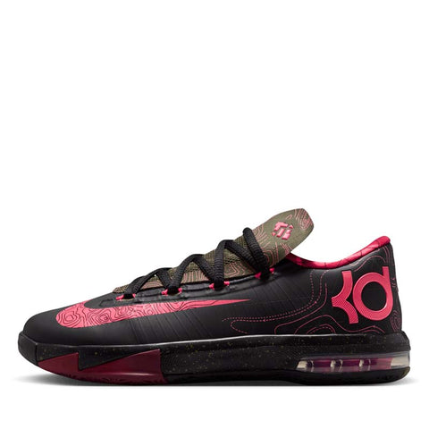 Nike KD 6 'Meteorology' (GS) - Black/Atomic Red