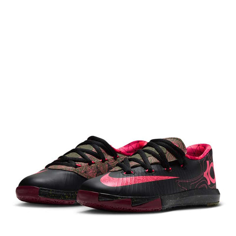 Nike KD 6 'Meteorology' (PS) - Black/Atomic Red