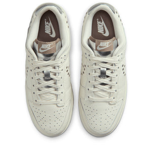 Women's Nike Dunk Low 'Metal Eyelet Swoosh' - Sail/Metallic Silver