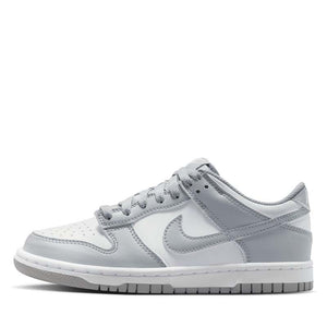 Nike Dunk Low (GS) - White/Light Smoke Grey