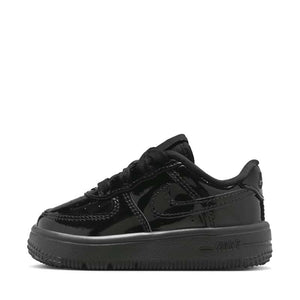 Nike Force 1 Low LV8 Patent Leather (TD) - Black/Black
