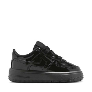 Nike Force 1 Low LV8 Patent Leather (TD) - Black/Black