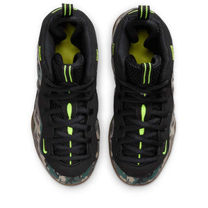 Nike Little Posite Pro Premium 'Green Camo' (PS) - Black/Black