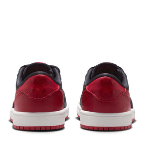 Jordan 1 Retro Low OG 'Banned' (PS) - Black/Varsity Red