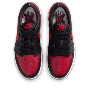 Jordan 1 Retro Low OG 'Banned' (PS) - Black/Varsity Red