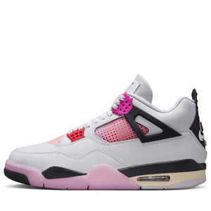 Air Jordan 4 Retro 'Comic' - Off White/Fire Pink