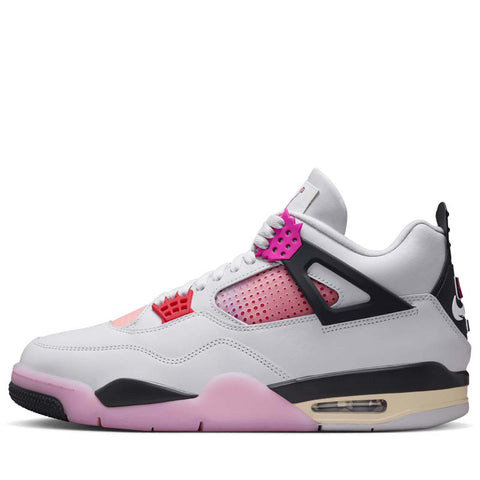 Air Jordan 4 Retro 'Comic' - Off White/Fire Pink