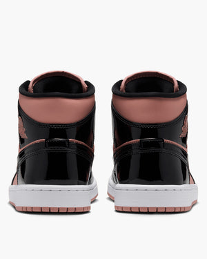Women's Air Jordan 1 Mid SE - Rust Pink/Black