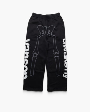 Awake NY Vanson Bones Sweatpants - Black